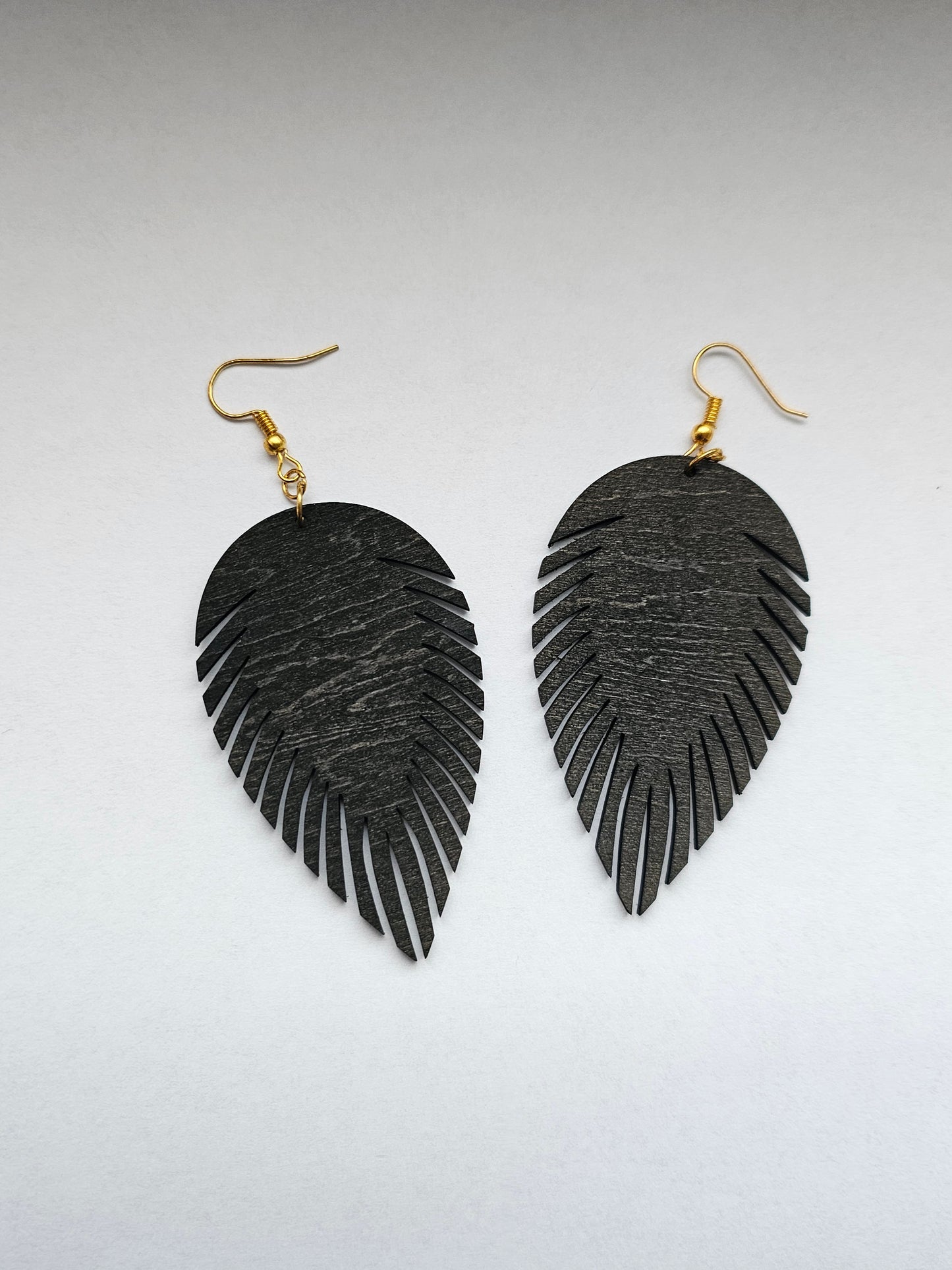 Boucles d'oreilles PLUMA NIGRUM